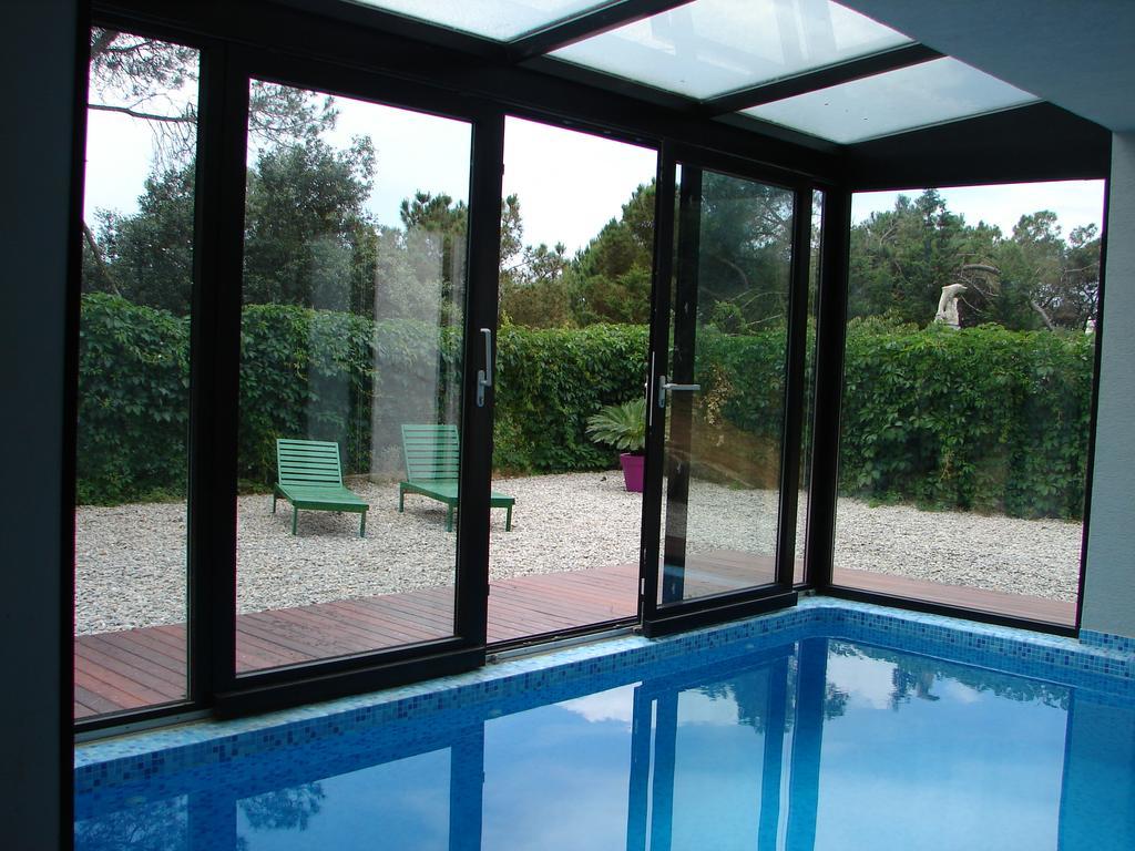 Casa Ceca De La Playa Y Barcelona, Con Piscina Climatizada Y Jacuzzi Villa Vallromanes Ruang foto